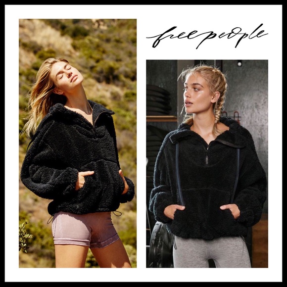 FREE PEOPLE BOHO FP PULLOVER ZIP FRONT TOP A3C - Picture 12 of 16